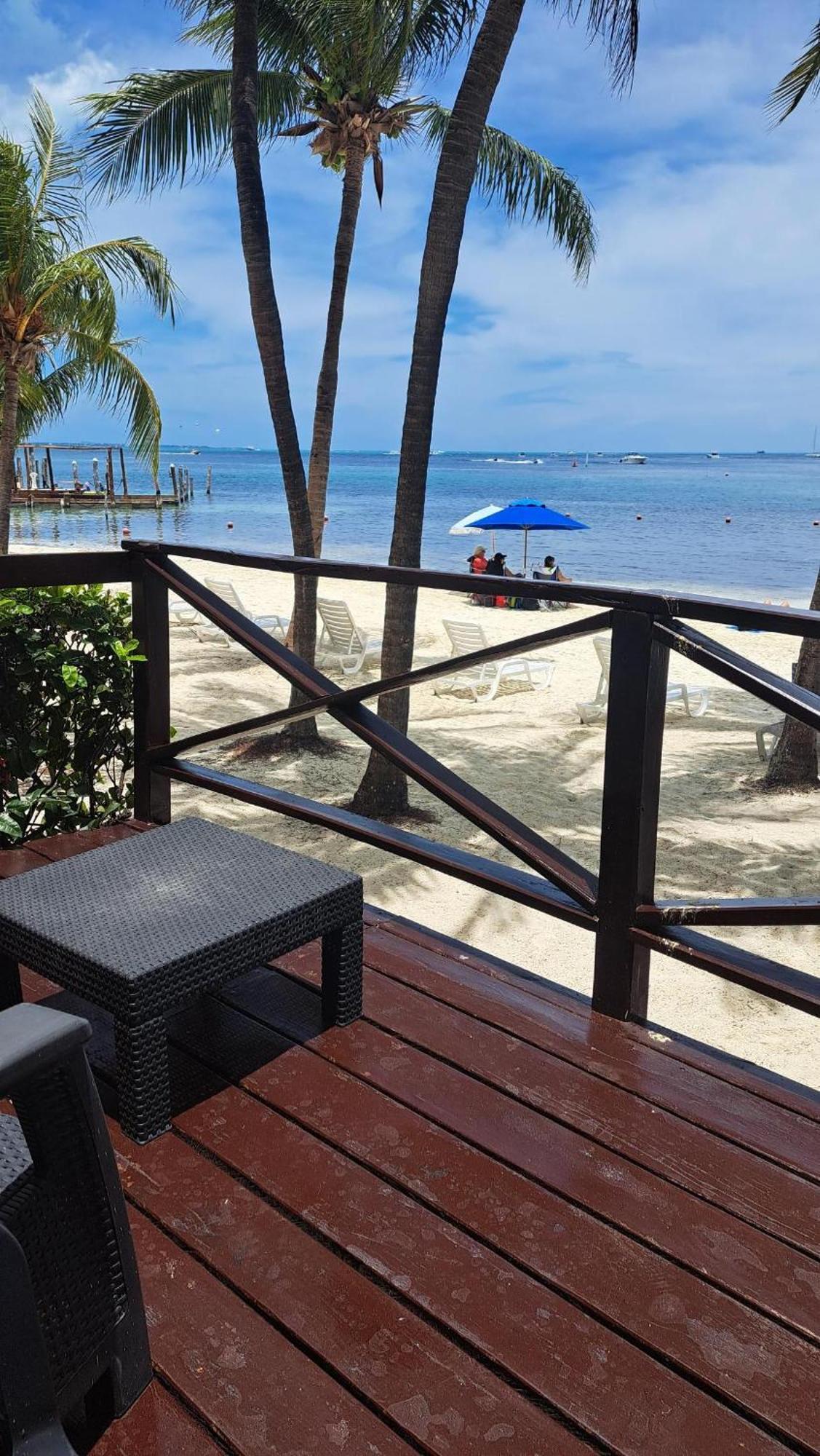Ocean Front - Ground Floor Condo Cancún Eksteriør bilde