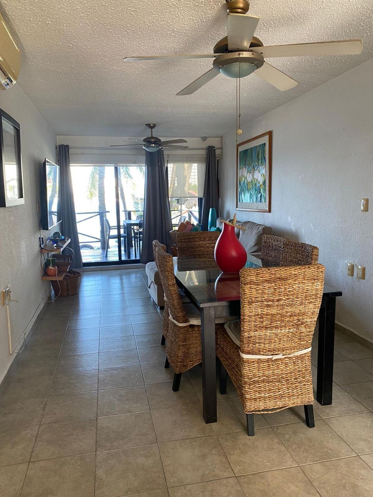 Ocean Front - Ground Floor Condo Cancún Eksteriør bilde