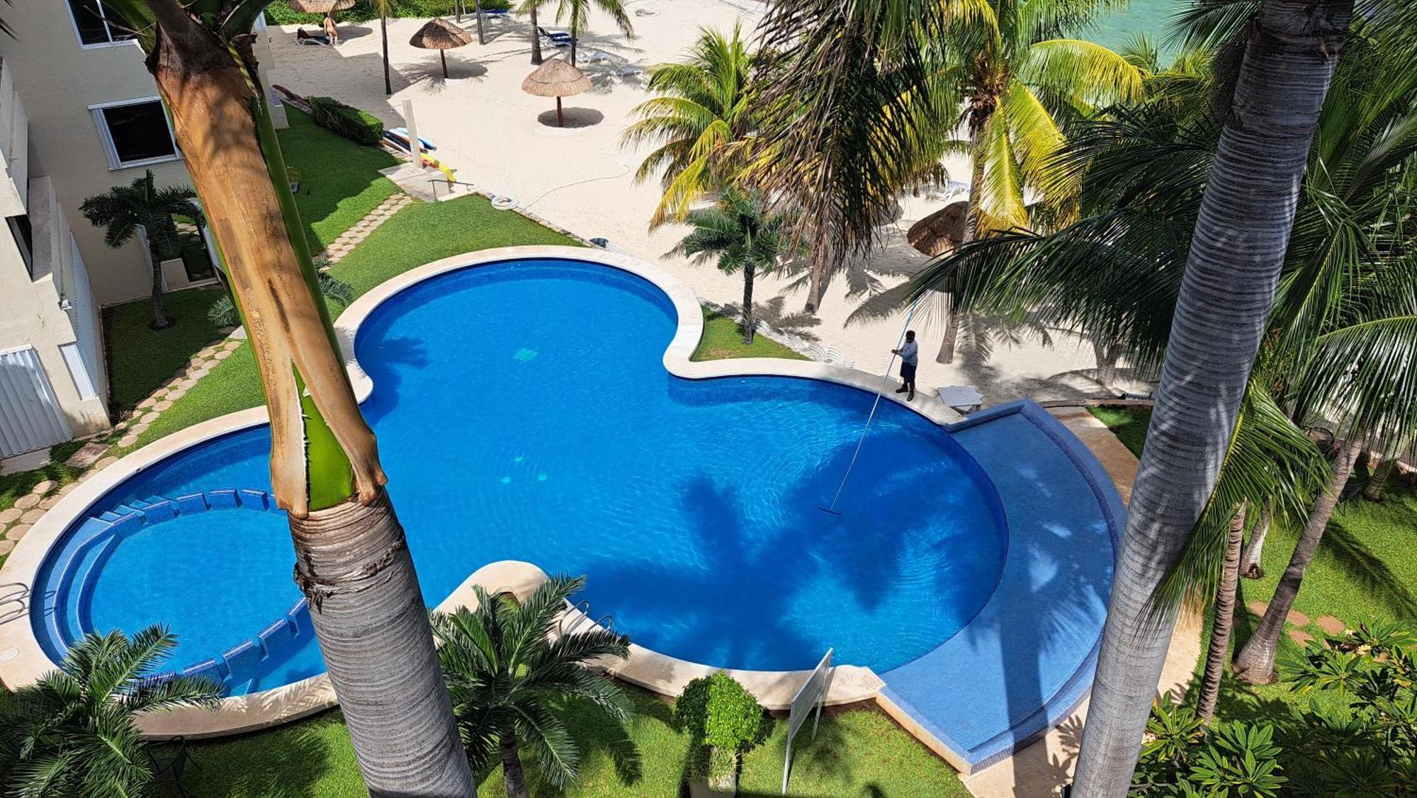 Ocean Front - Ground Floor Condo Cancún Eksteriør bilde